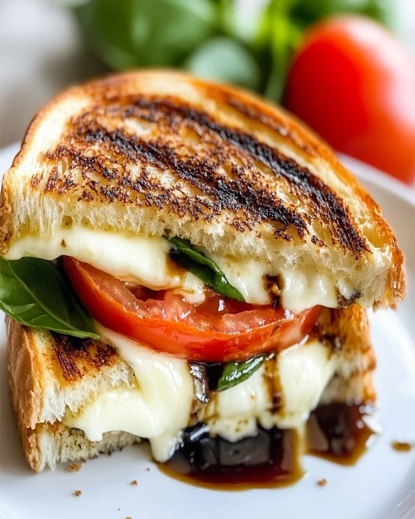 Caprese Grilled Cheese Sandwich: Easy and Delicious Recipe