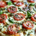 Caprese Pizza Recipe - Easy Homemade Pizza with Fresh Ingredients