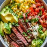 Carne Asada Bowls Recipe - Easy 30 Minute Meal with Tender Steak