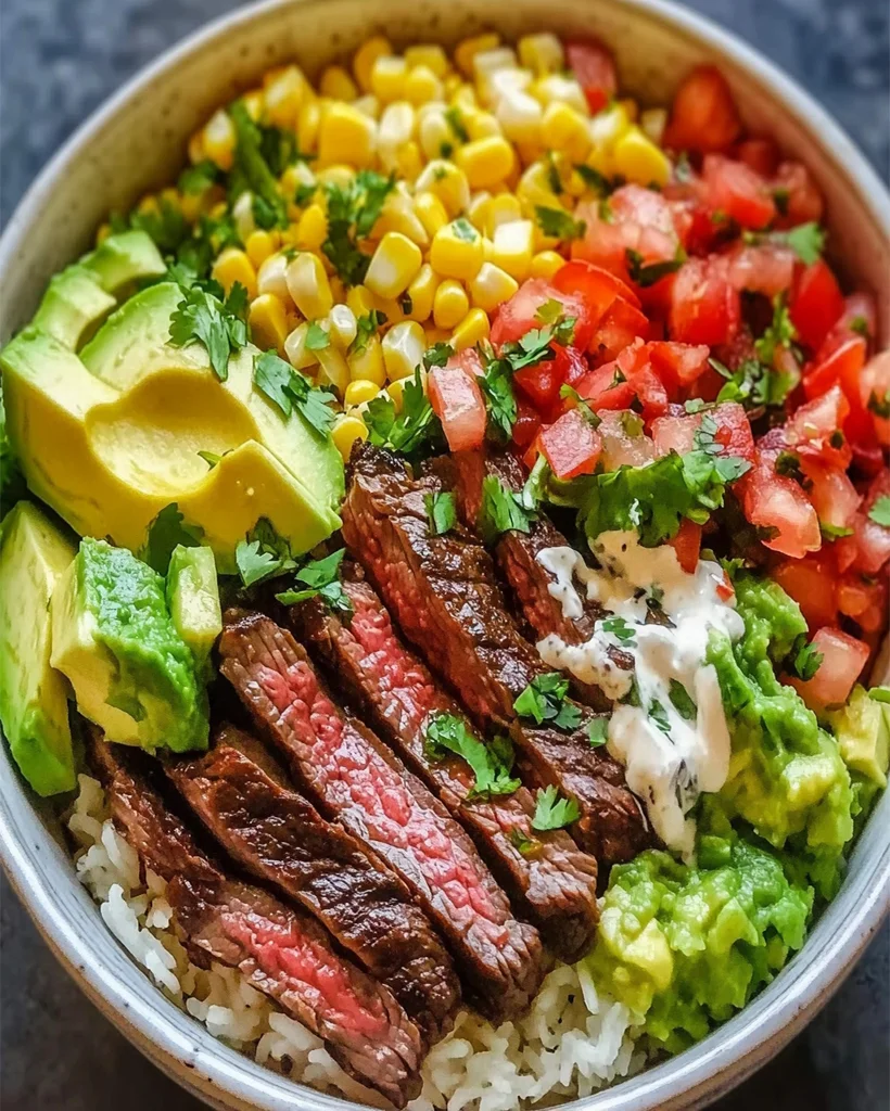 Carne Asada Bowls Recipe - Easy 30 Minute Meal with Tender Steak