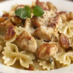 Cheesecake Factory Farfalle With Chicken and Garlic Recipe