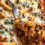 Cheesy Baked Ziti with Ricotta & Sausage – Comfort Food