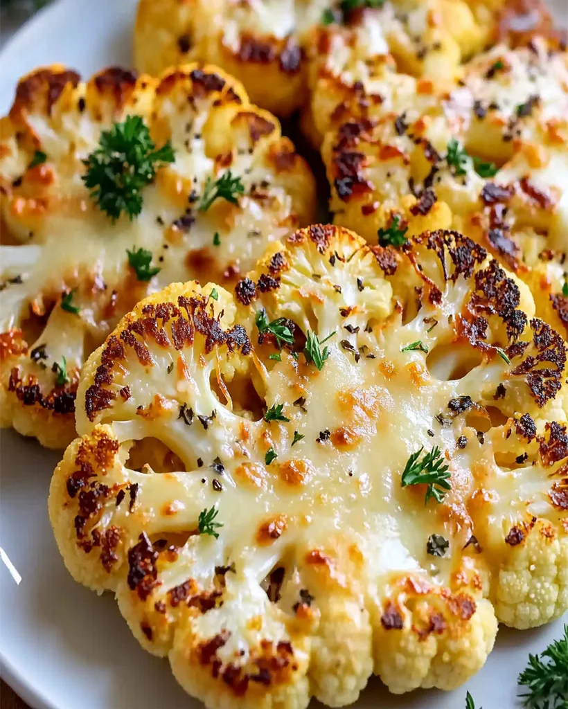 Cheesy Cauliflower Steaks – Easy, Delicious & Healthy