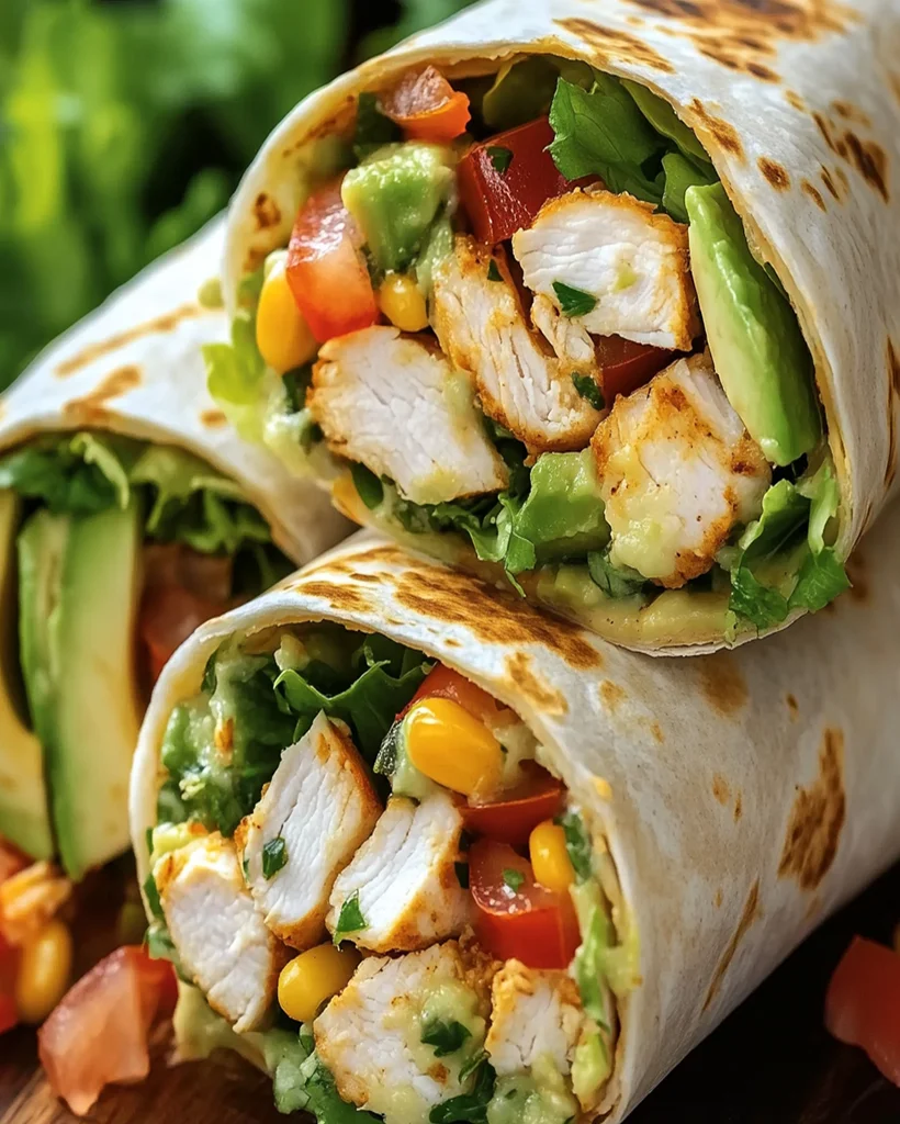 Chicken Avocado Ranch Burritos Recipe - Quick & Easy Meal