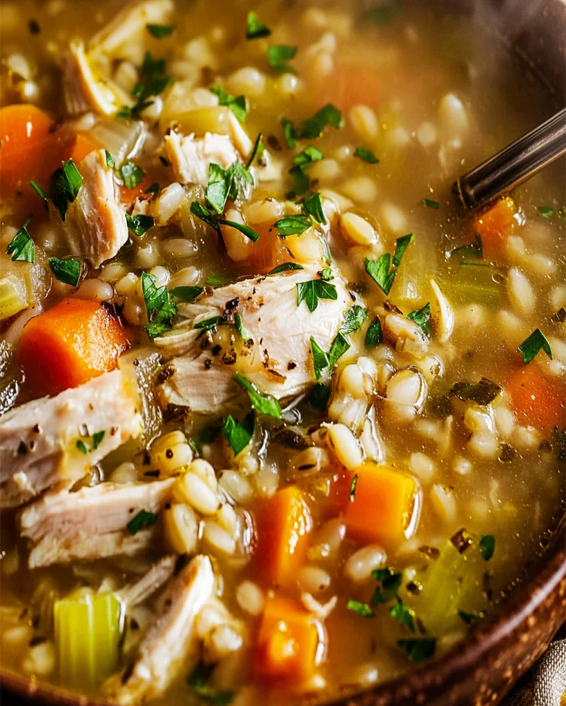 Chicken Barley Soup Recipe: Comforting & Healthy Dinner Idea