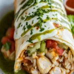 Chicken Burrito Recipe with Red and Green Sauce | Easy & Tasty