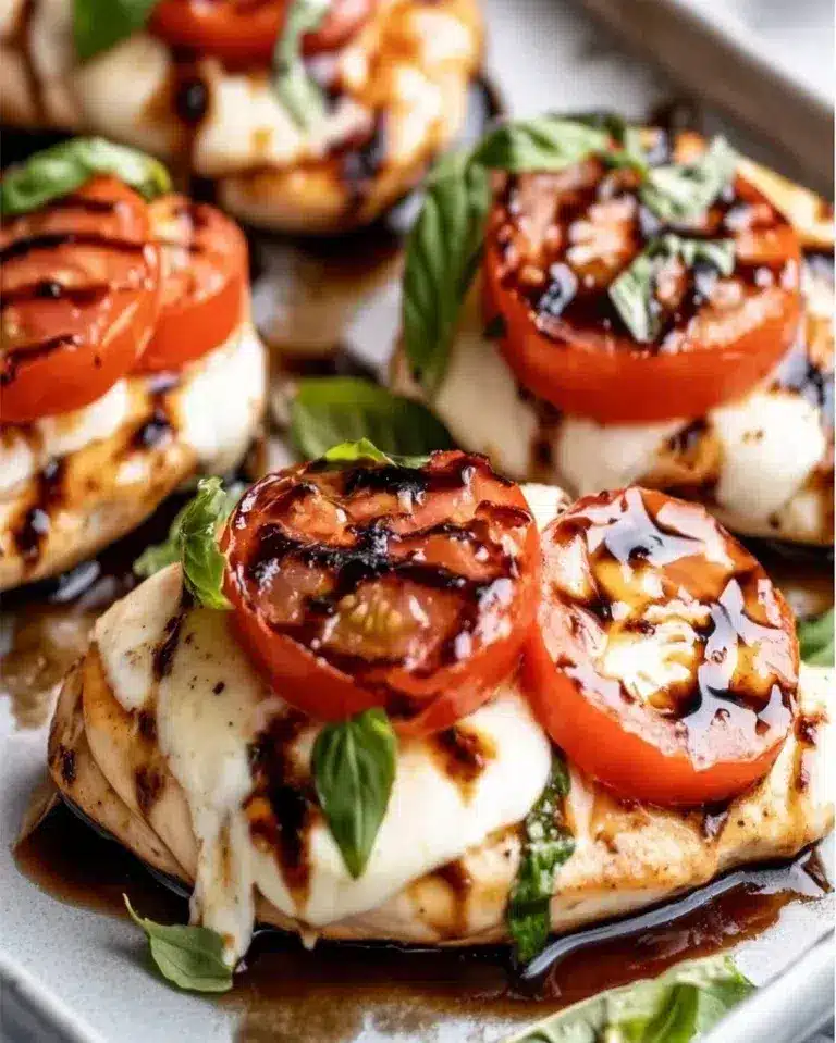 Chicken Caprese Recipe - Easy, Delicious, and Fast