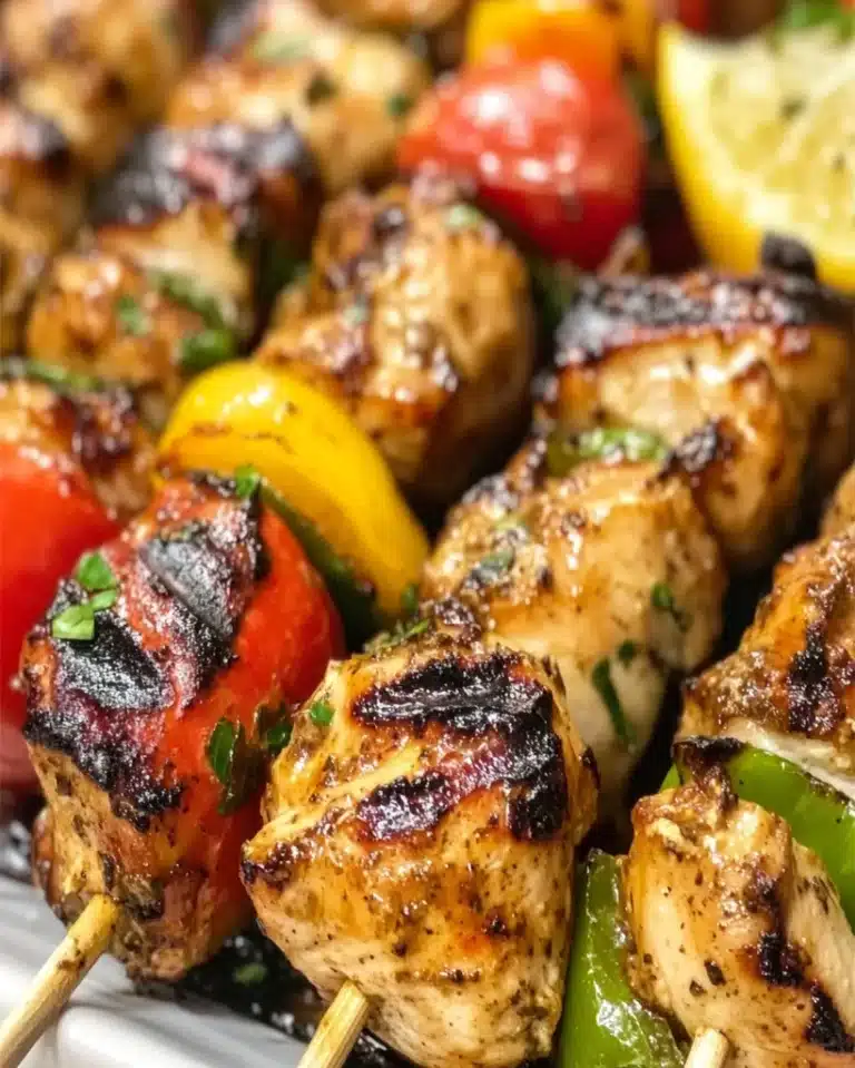 Chicken Kabob Marinade Recipe – Quick, Flavorful & Easy