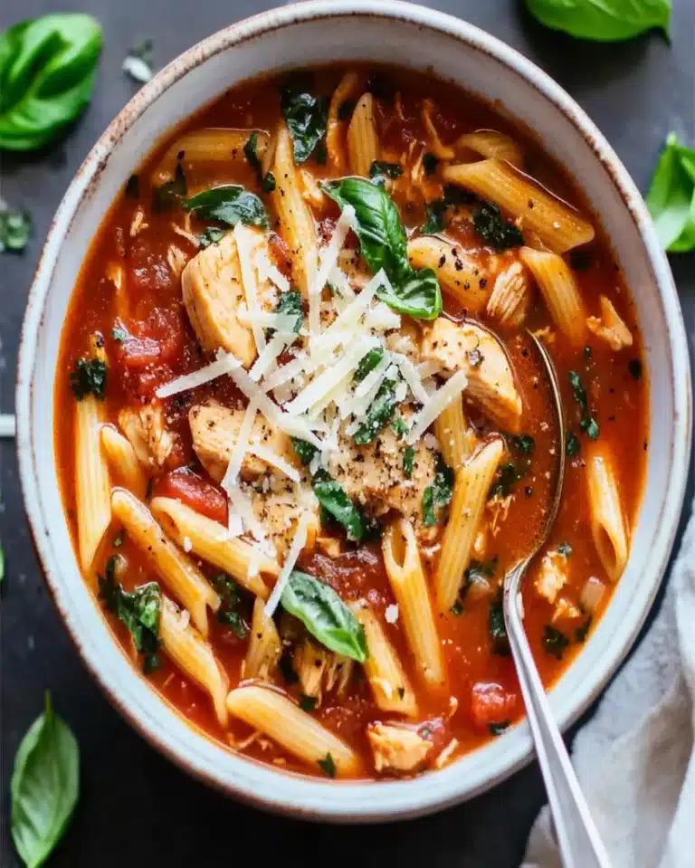 Chicken Parmesan Soup Recipe: Quick & Flavorful Meal