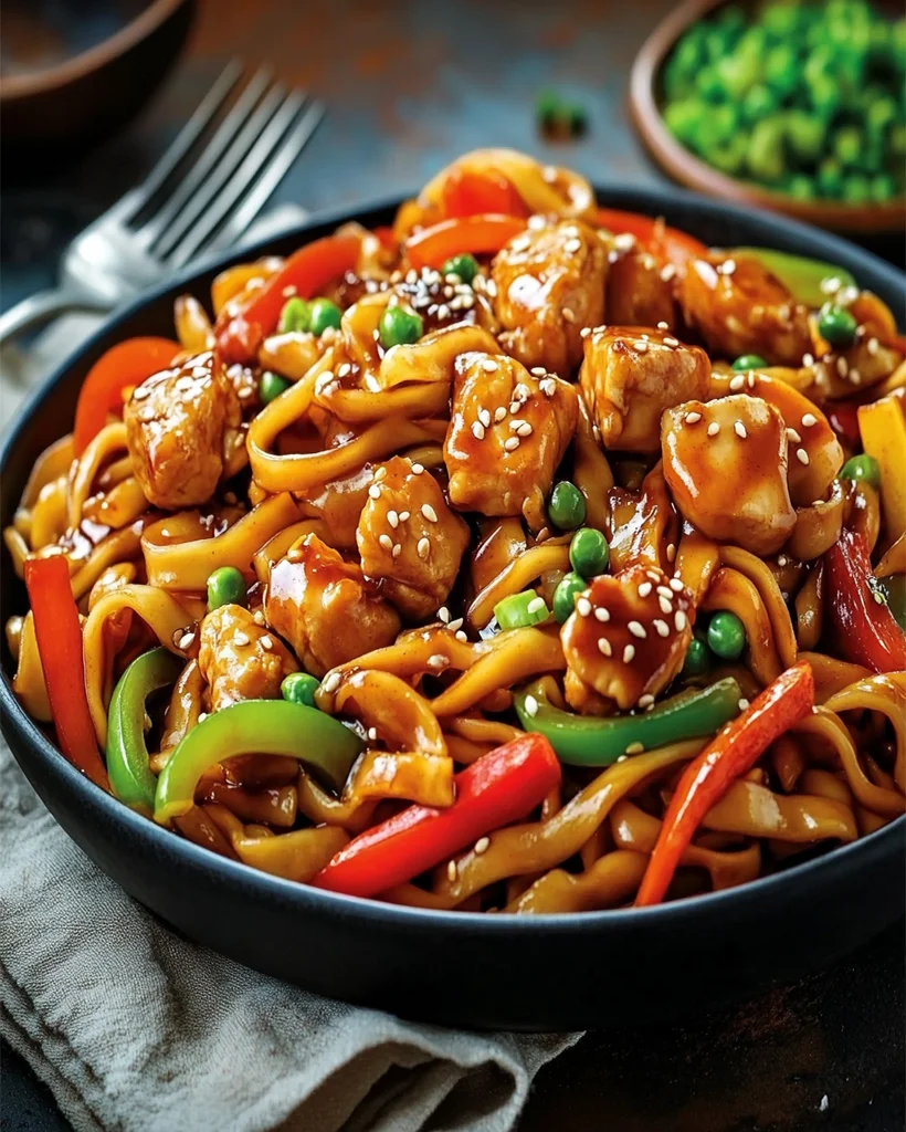 Chicken Teriyaki Noodles Recipe - Quick & Flavorful Meal