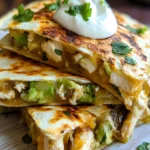 Chicken and Avocado Quesadillas - Quick and Easy Recipe for Lunch