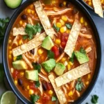 Chili Chicken Tortilla Soup Recipe | Easy & Flavorful Meal