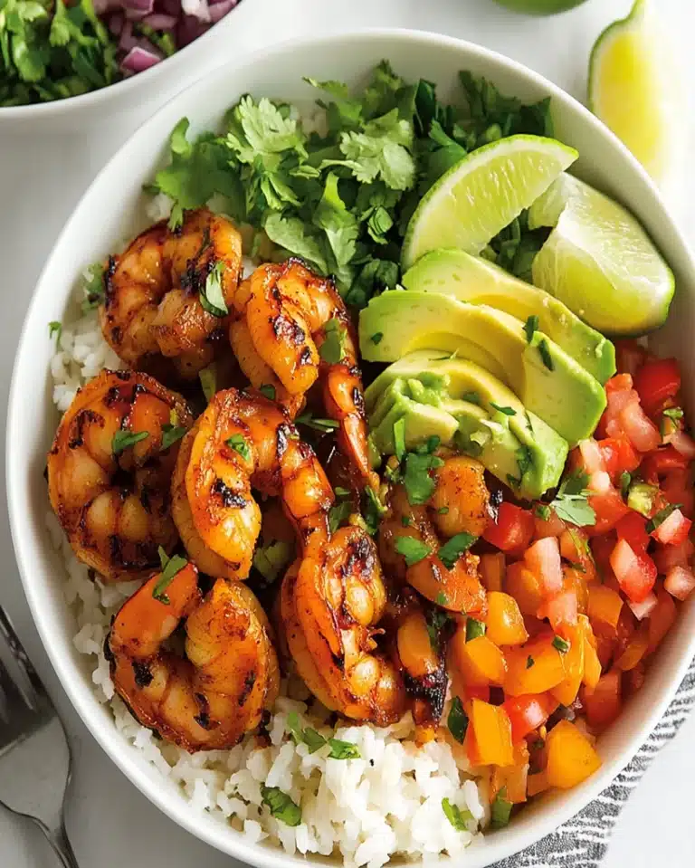 Chipotle Shrimp Rice Bowls – Flavorful and Easy Recipe