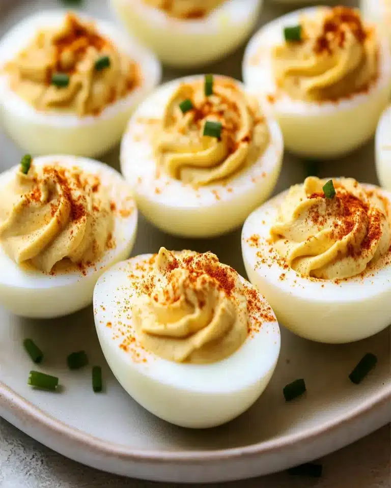 Classic Deviled Eggs Recipe - Easy & Delicious Appetizer