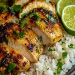 Coconut Lime Chicken and Rice - Easy Tropical Dinner Recipe