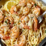 Copycat Cheesecake Factory Shrimp Scampi Linguine Recipe