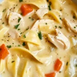 Creamy Chicken Noodle Soup Recipe | Comforting & Easy