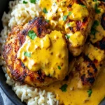 Creamy Peri-Peri Chicken with Rice – Flavorful Dinner Recipe