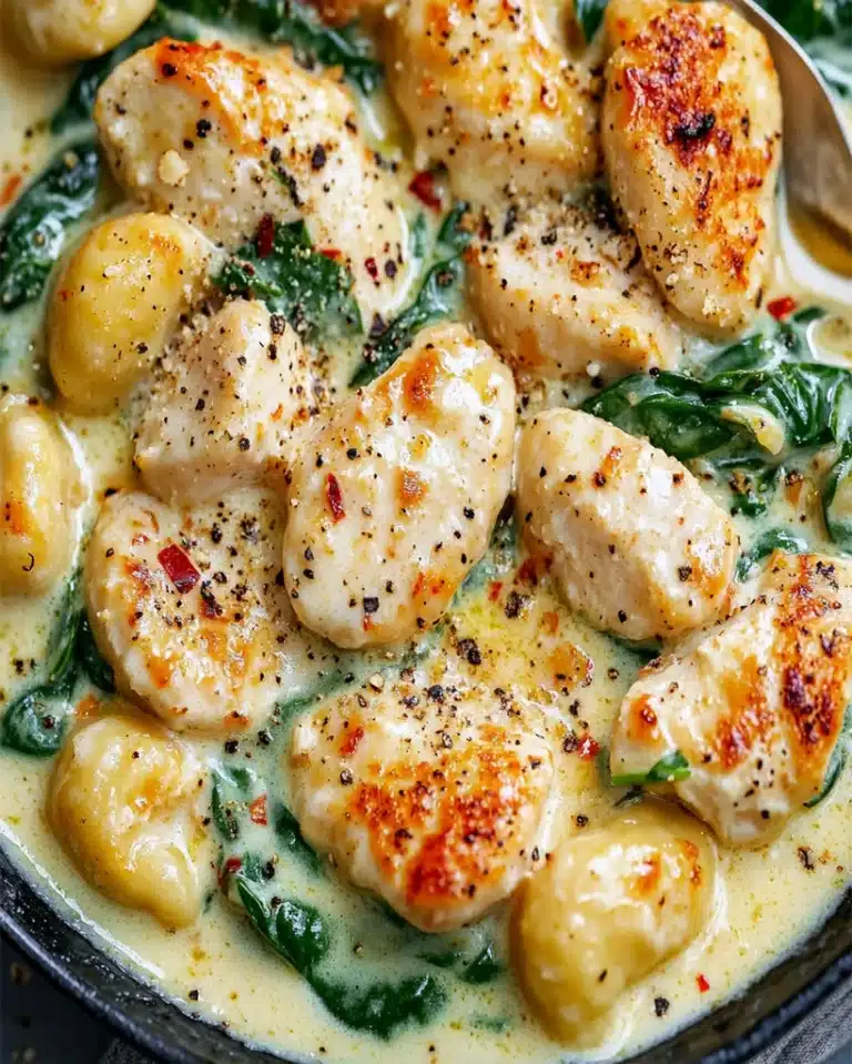 Creamy Spinach Chicken Gnocchi Recipe - Ultimate Comfort Food