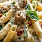 Creamy Tuscan Sausage Pasta Recipe - Easy & Flavorful Meal