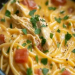 Crockpot Cheesy Chicken Spaghetti – Easy, Comforting Recipe