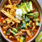 Crockpot Spicy Chicken Tortilla Soup - Easy, Flavorful Recipe