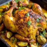 Curry Roast Chicken Recipe - Easy British-Indian Dinner