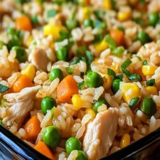 Dump & Bake Fried Rice Recipe | Easy Oven-Baked Meal