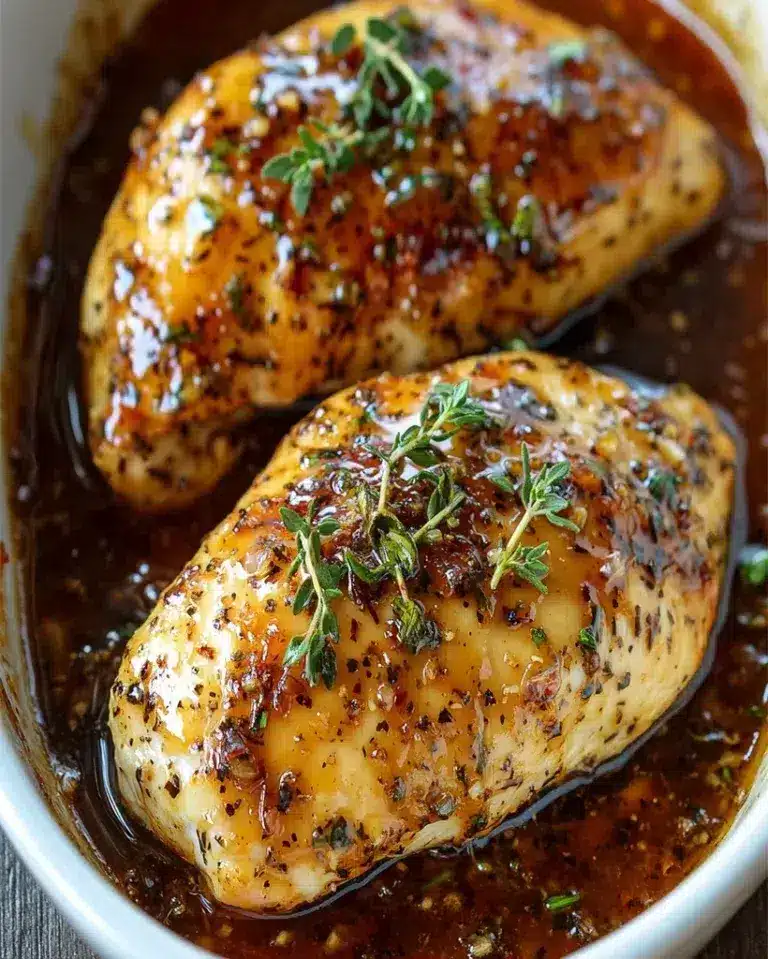Easy Baked Honey Dijon Chicken Recipe - Quick & Tasty