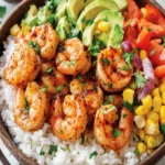 Fiesta Shrimp Rice Bowl Recipe - Quick, Easy, and Delicious