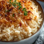 French Onion Rice Recipe - Easy & Savory Side Dish