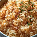 French Onion Rice Recipe - Savory & Easy Side Dish Idea