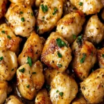 Garlic Butter Chicken Bites Recipe - Easy 15-Minute One-Pan Meal