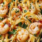 Garlic Butter White Wine Shrimp Pasta – Quick Recipe