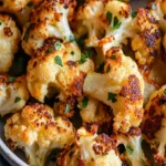 Garlic-Parmesan Roasted Cauliflower Recipe - Flavorful & Easy