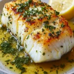 Golden Seared Cod Recipe with Herb Butter Sauce | Easy Meal