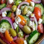 Greek Peasant Salad Recipe | Fresh & Easy Mediterranean Dish