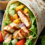 Grilled Chicken Wrap with Chipotle Mayo - Easy Recipe