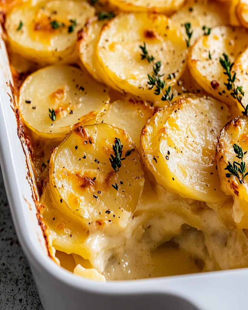 Gruyere Potatoes Au Gratin Recipe: Creamy & Cheesy Delight