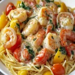 Healthy Shrimp Pasta Recipe - Creamy, Delicious, and Easy