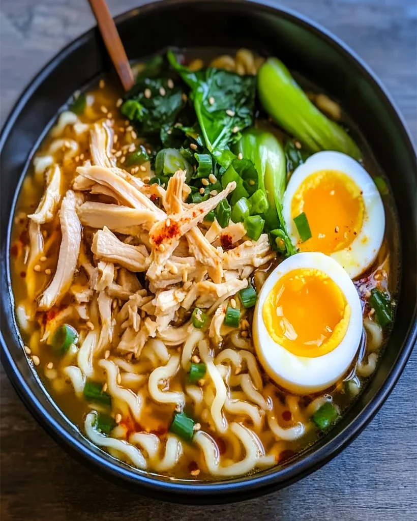 Homemade Chicken Ramen Recipe - Easy & Flavorful Dish