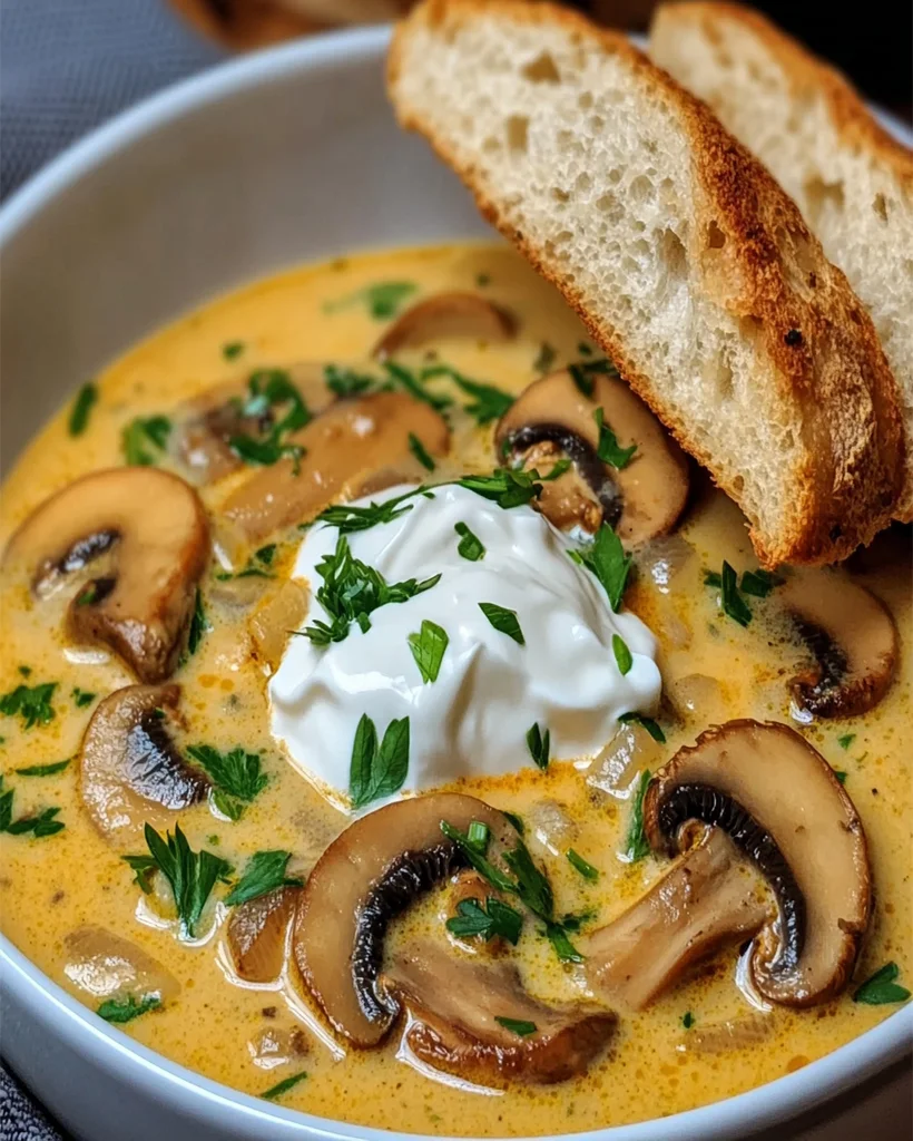 Hungarian Mushroom Soup Recipe: Comforting & Flavorful Dish