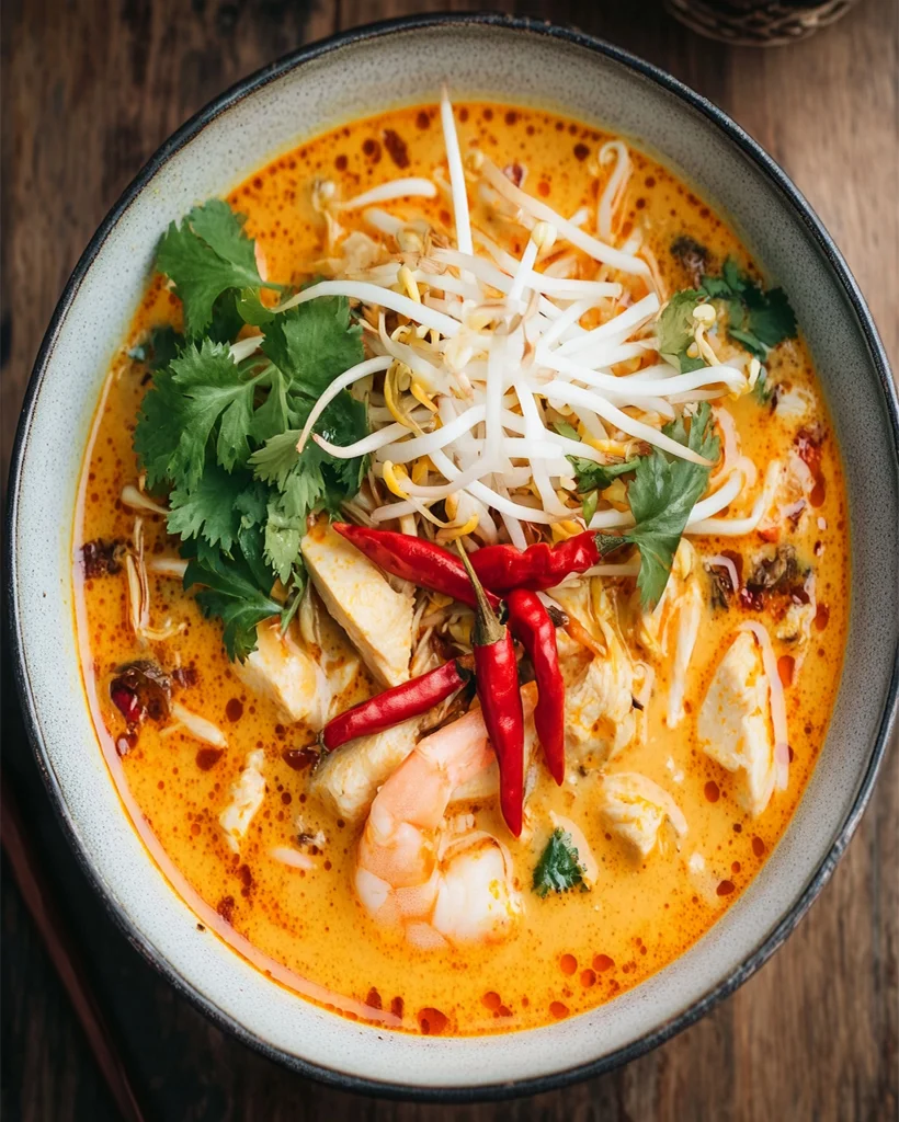 Laksa Recipe - Spicy Coconut Curry Soup for Easy Cooking