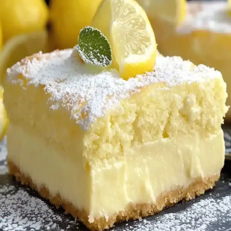 Lemon Custard Cake | Moist & Easy Dessert Idea