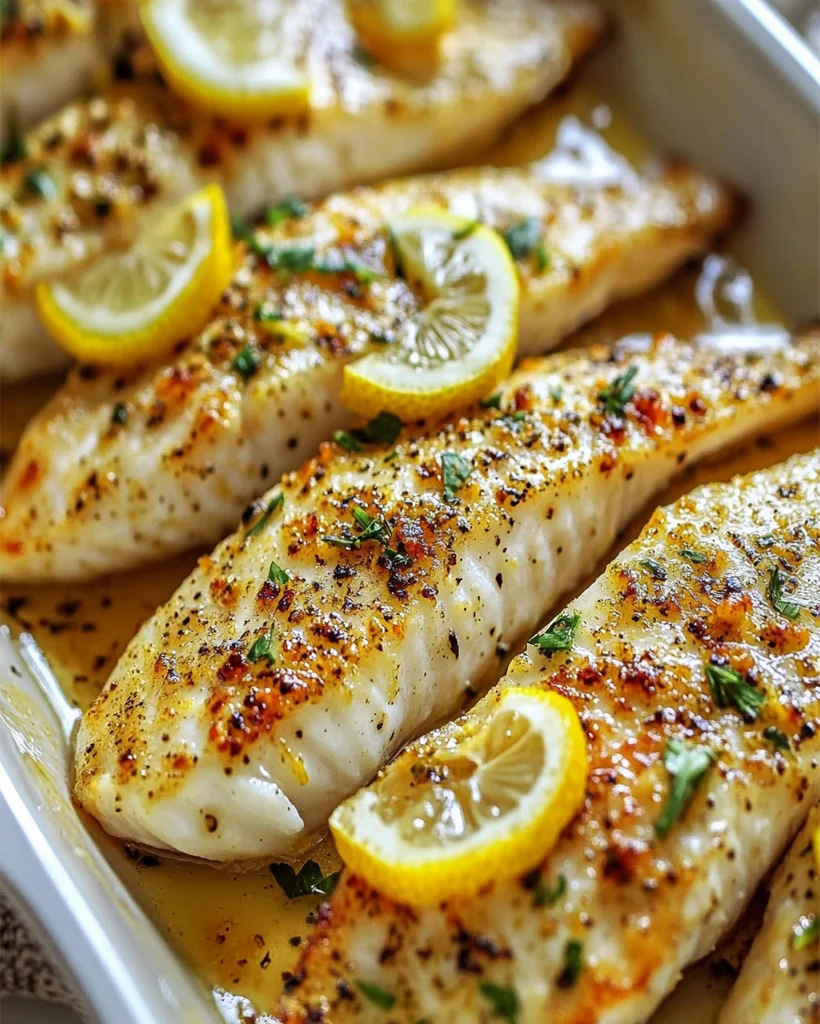 Lemon Garlic Butter Baked Tilapia – Easy and Delicious Recipe