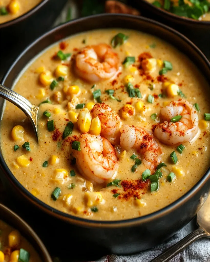 Louisiana Shrimp and Corn Bisque Recipe - Creamy & Delicious