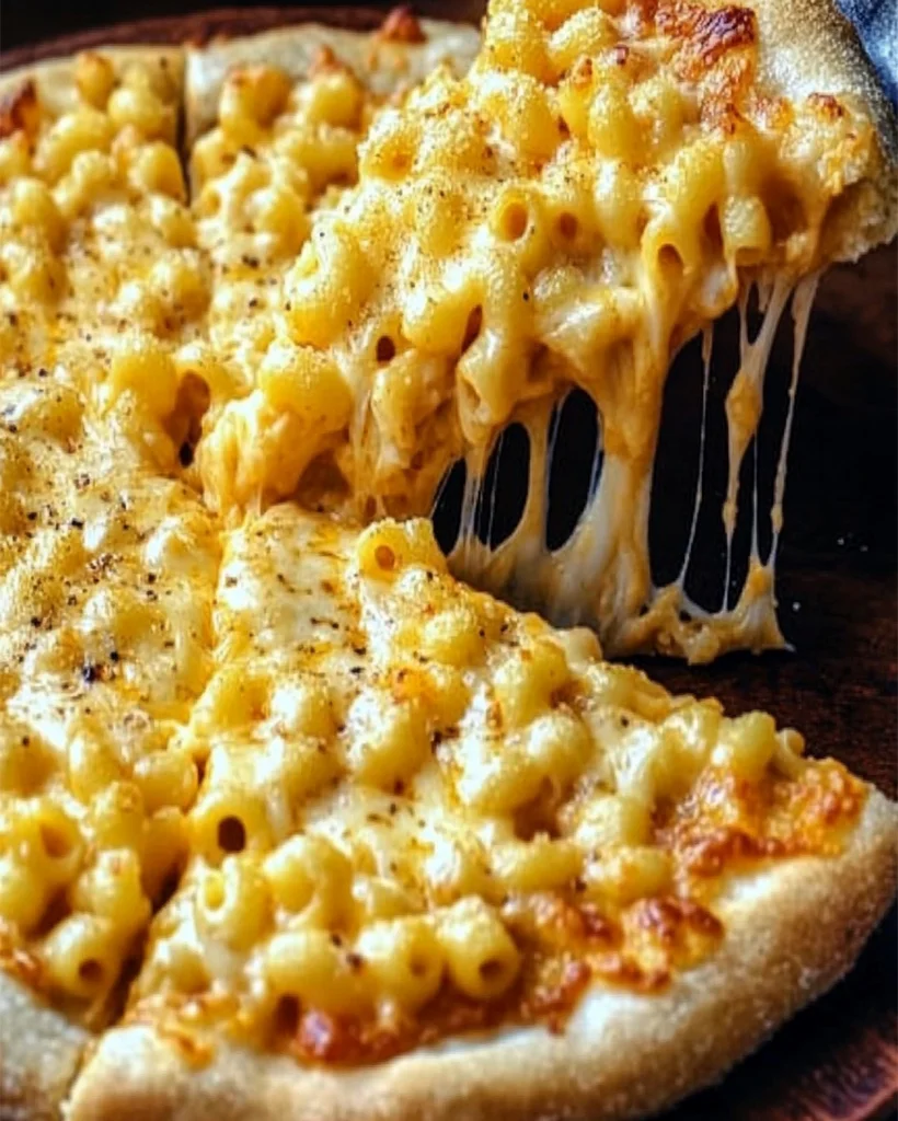 Macaroni and Cheese Pizza Recipe – Easy Cheesy Delight