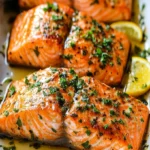 Marinated Salmon Recipe with Lemon, Garlic & Herbs