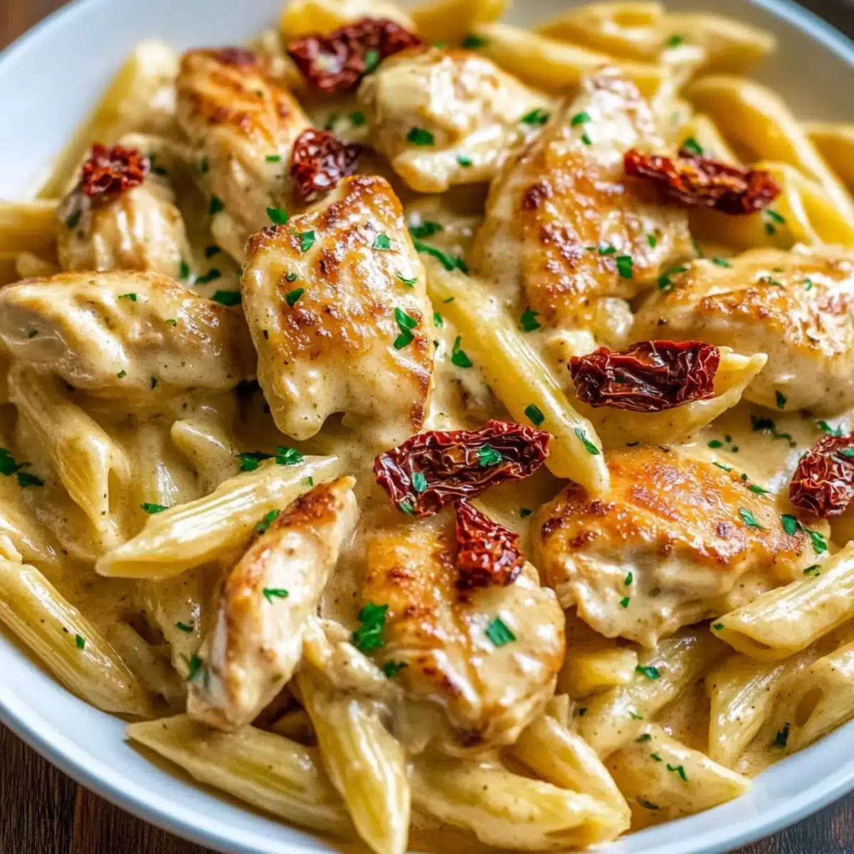 Marry Me Chicken Pasta - Creamy Garlic Parmesan Dish 6 Marry Me Chicken Pasta - Creamy Garlic Parmesan Dish