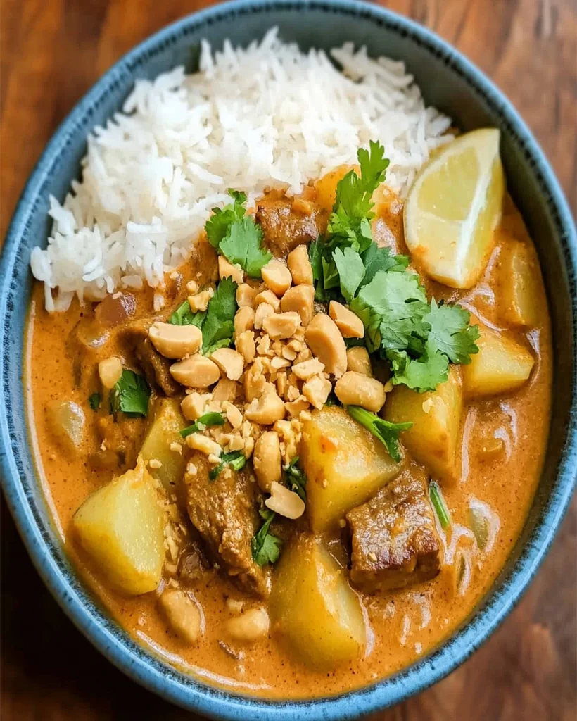 Massaman Curry Recipe - Authentic Homemade Thai Delight